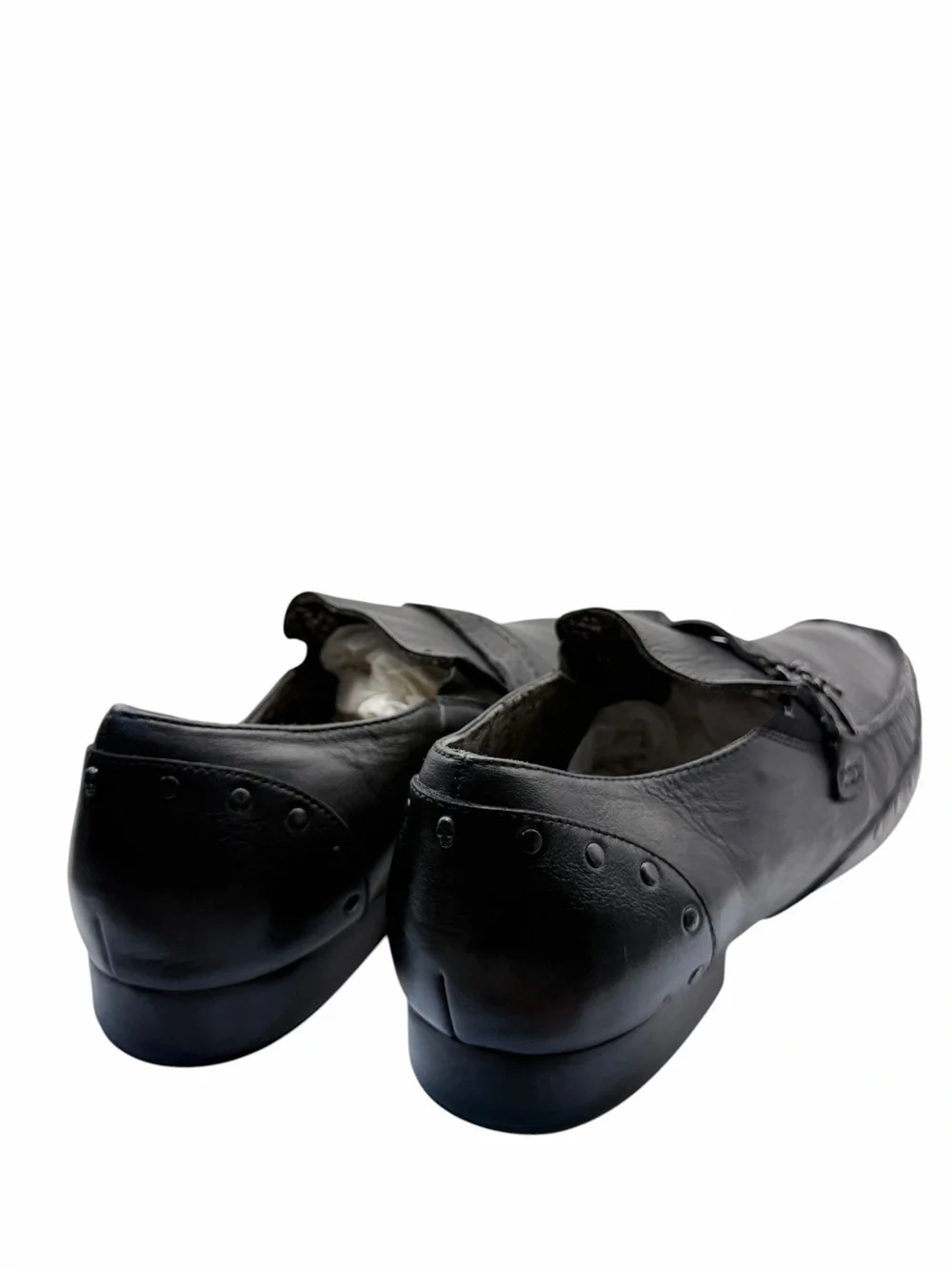 Mark Nason Lounge by Skechers Black Leather Slip-On Loafers Men’s Size 11